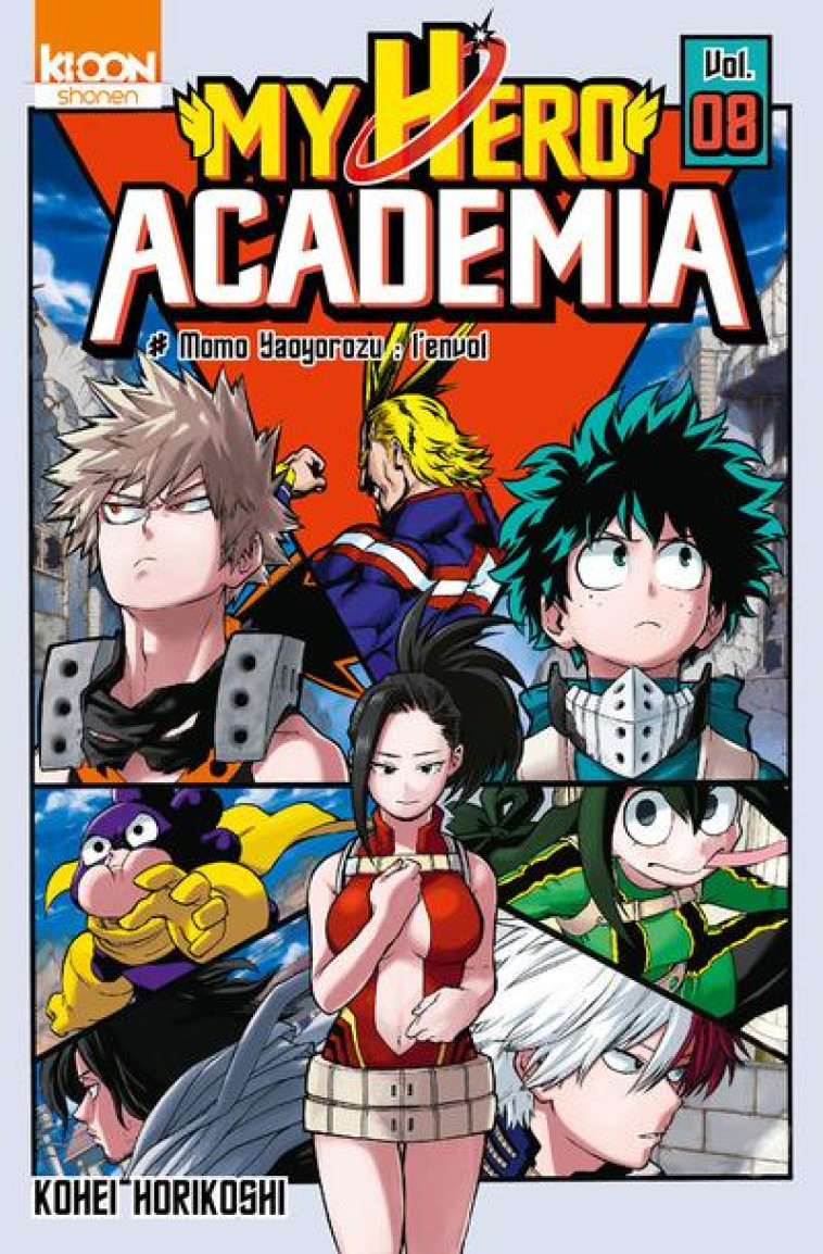 MY HERO ACADEMIA T08 - VOL08 - HORIKOSHI KOHEI - Ki-oon