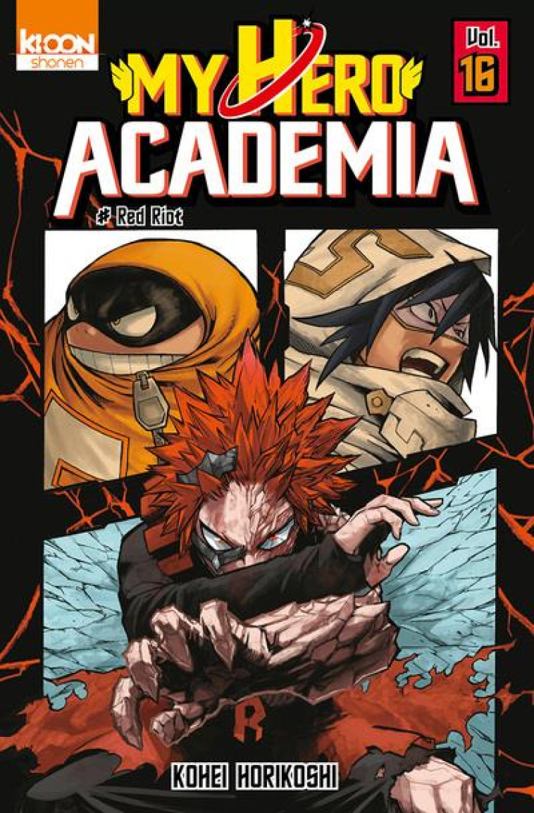 MY HERO ACADEMIA T16 - VOL16 - HORIKOSHI KOHEI - KI-OON