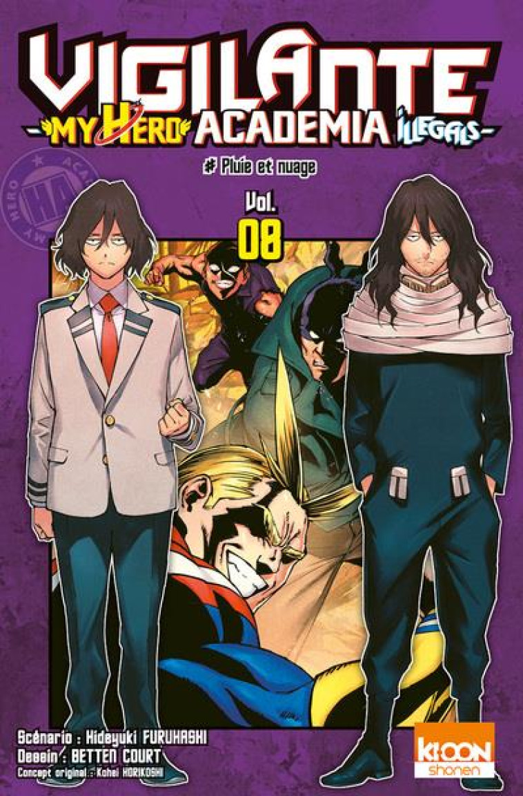 VIGILANTE - MY HERO ACADEMIA ILLEGALS T08 - VOL08 - HORIKOSHI/FURUHASHI - KI-OON