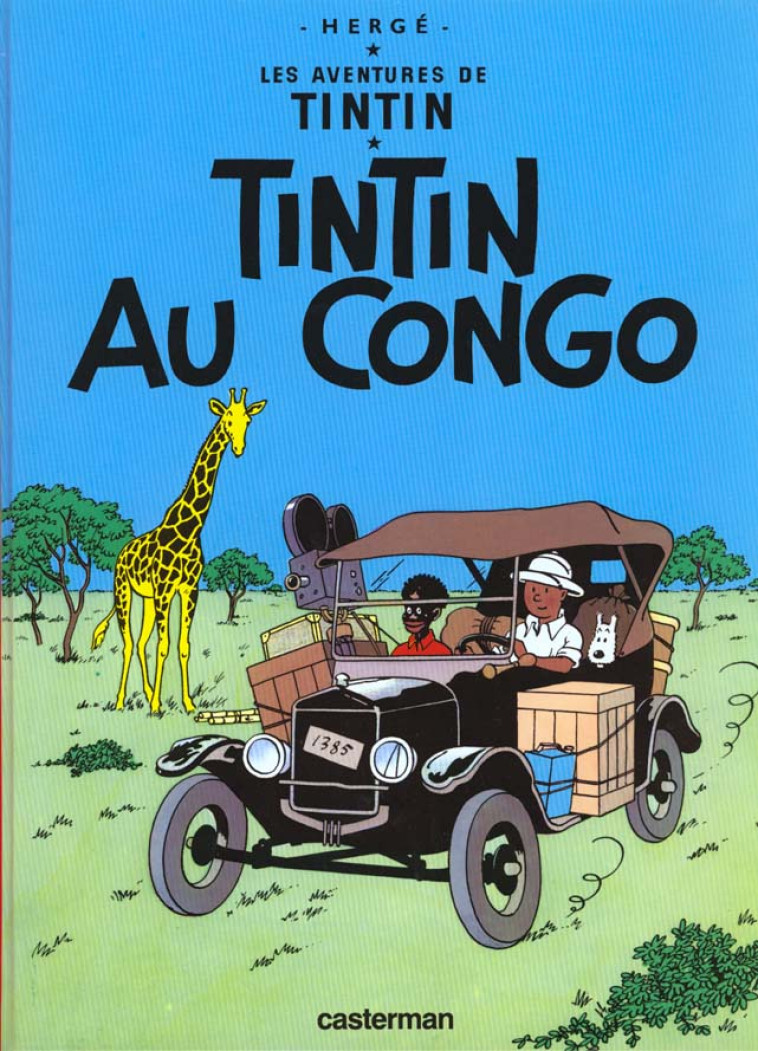 LES AVENTURES DE TINTIN T.2  -  TINTIN AU CONGO - HERGE - CASTERMAN