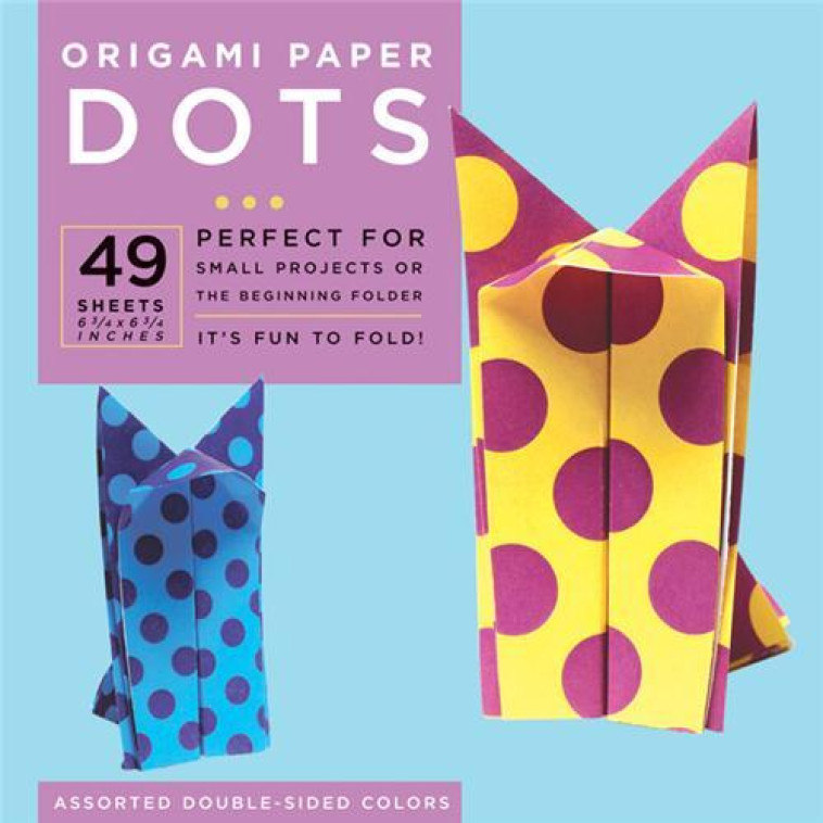 ORIGAMI PAPER DOTS (SMALL 6 3/4) -   - TUTTLE