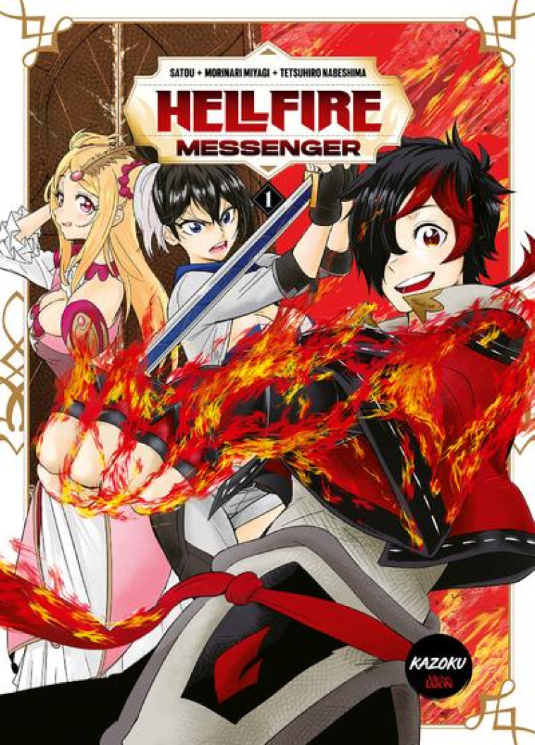 HELLFIRE MESSENGER - TOME 1 - VOL01 - MIYAGI/NABESHIMA - MICHEL LAFON