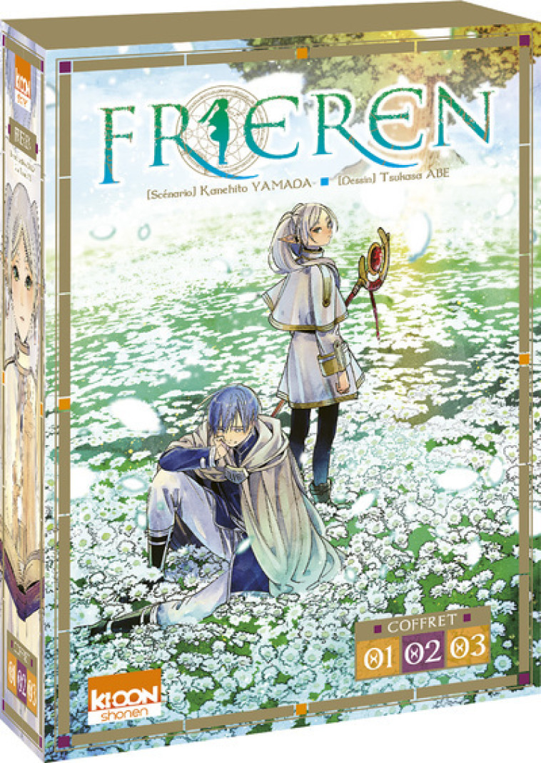 Coffret Frieren vol. 1 à 3 - YAMADA KANEHITO, ABE TSUKASA - KI-OON