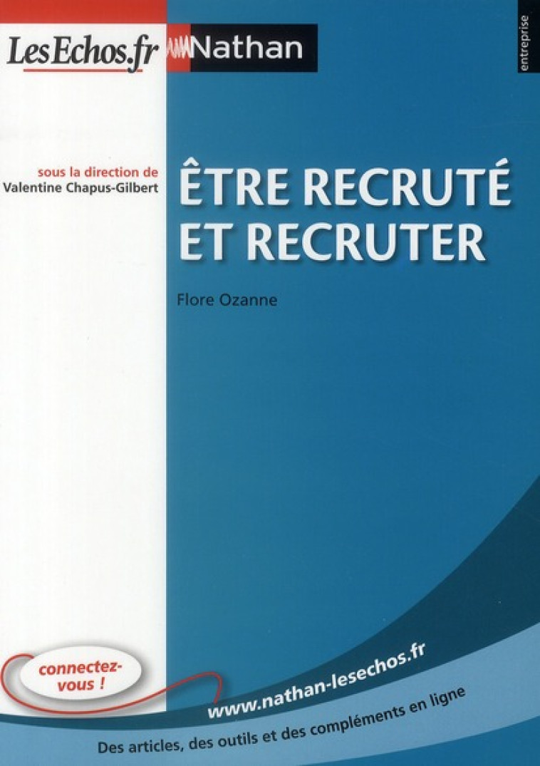 ETRE RECRUTE ET RECRUTER ENTREPRISE NATHAN - LESECHOS.FR - OZANNE, FLORE - NATHAN