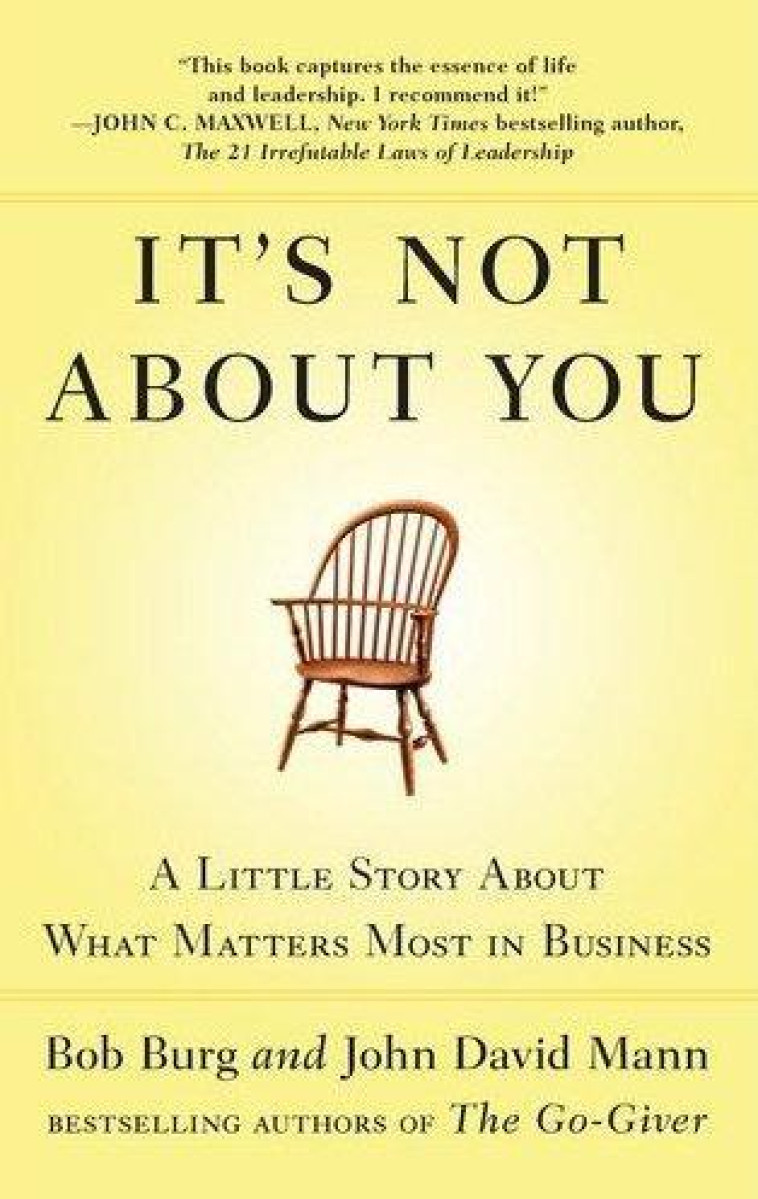 IT'S NOT ABOUT YOU - MANN, BOB BURG AND J - VIKING ADULT