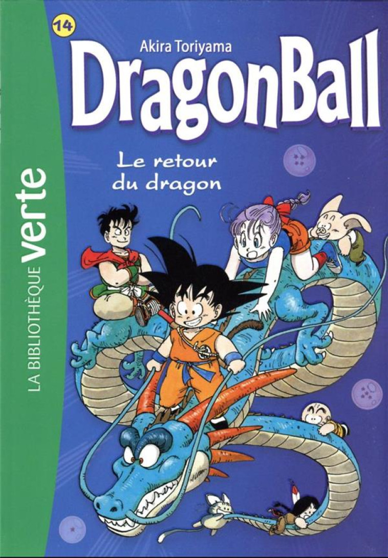 DRAGON BALL  T.14  -  LE RETOUR DU DRAGON - TORIYAMA, AKIRA - HACHETTE