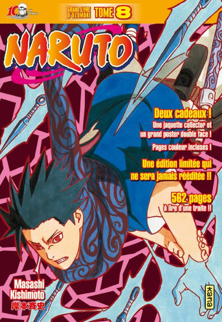 NARUTO T.8 - KISHIMOTO, MASASHI - DARGAUD