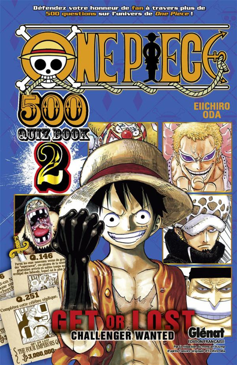 ONE PIECE QUIZ BOOK - ONE PIECE - QUIZ BOOK - TOME 02 - ODA, EIICHIRO - Glénat