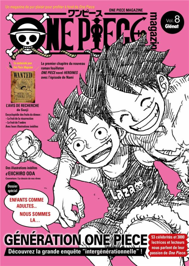 ONE PIECE MAGAZINE N.8 - ONE PIECE MAGAZINE - GLENAT