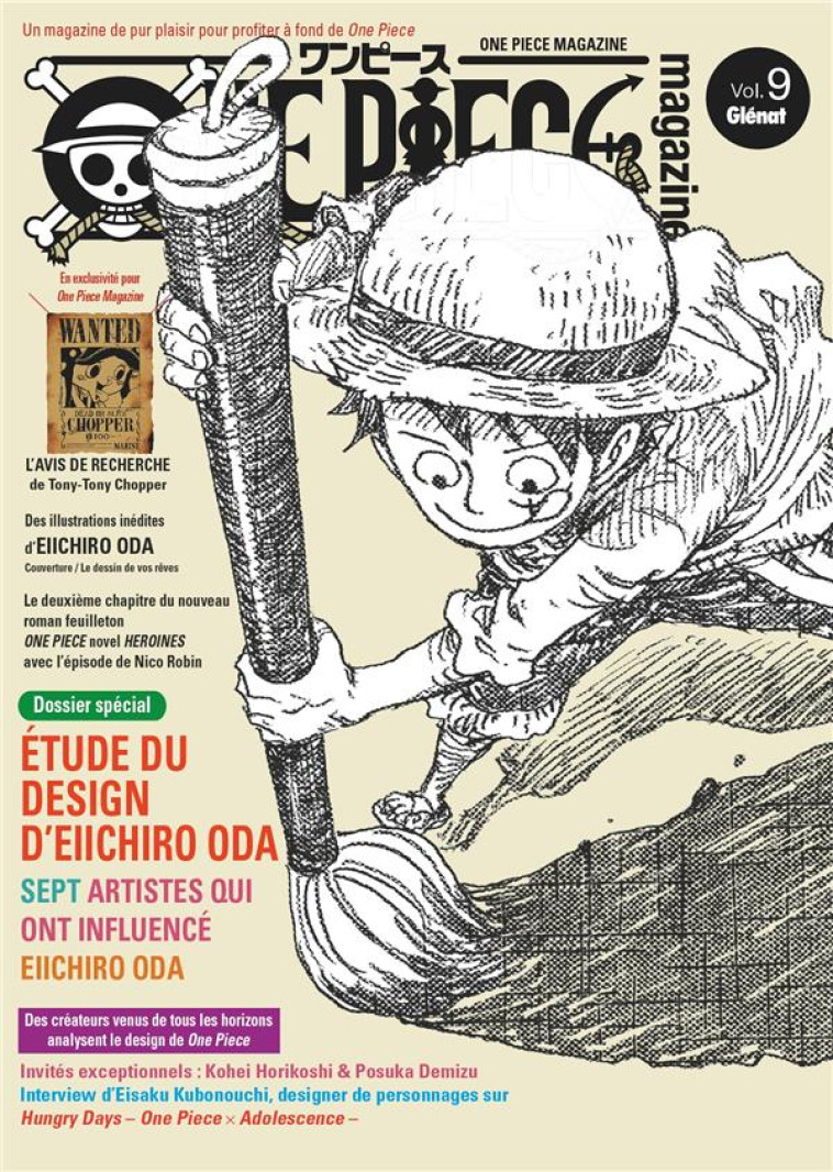 ONE PIECE MAGAZINE T.9 - COLLECTIF - GLENAT