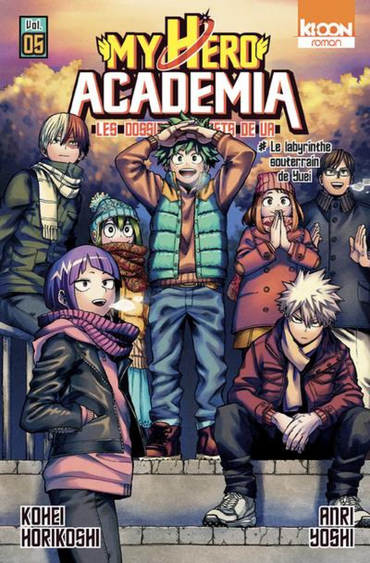 MY HERO ACADEMIA - LES DOSSIERS SECRETS DE UA T.5  -  # LE LABYRINTHE SOUTTERAIN DE YUEI - HORIKOSHI, KOHEI  - KI-OON