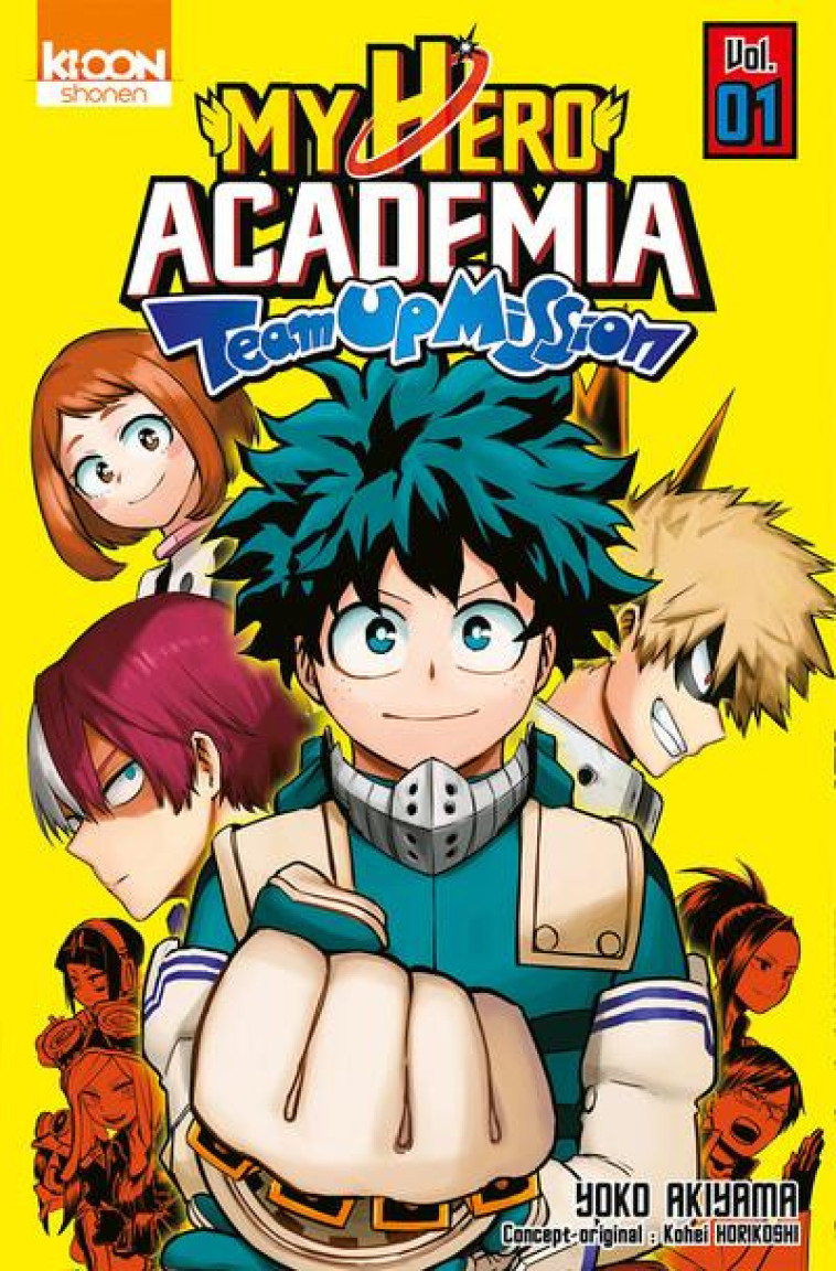 MY HERO ACADEMIA - TEAM-UP MISSION T.1 - HORIKOSHI/AKIYAMA - KI-OON