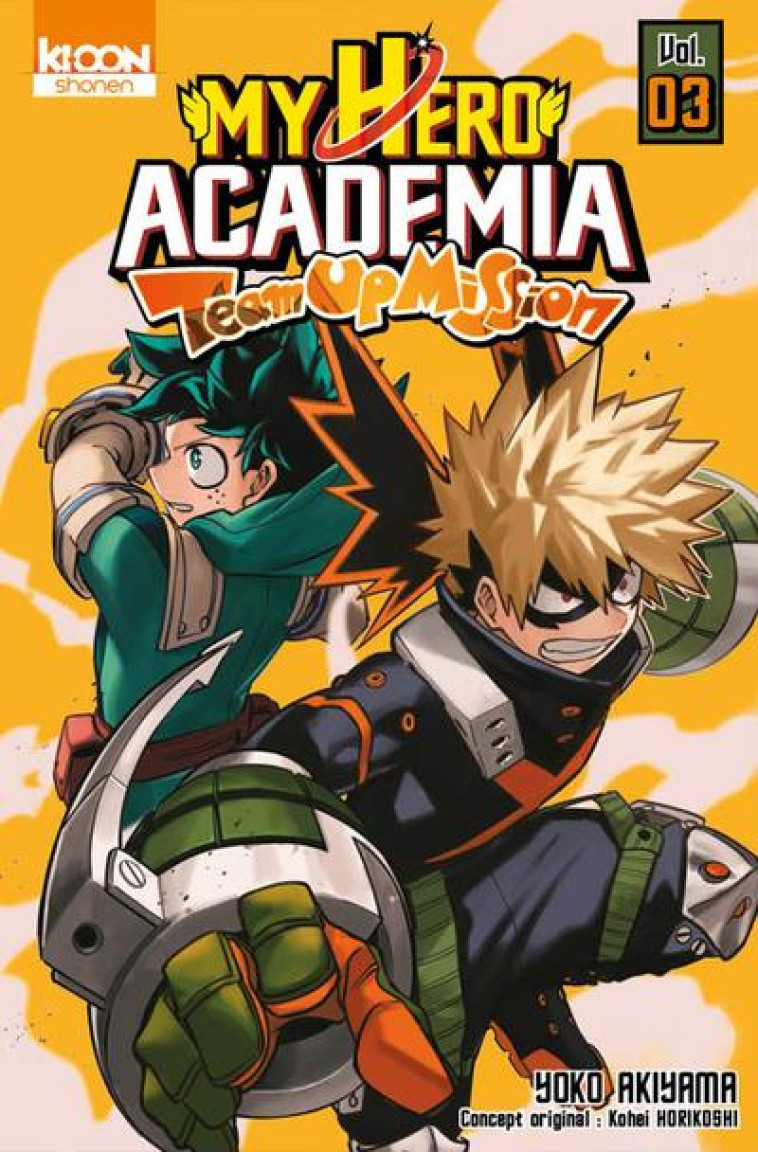 MY HERO ACADEMIA - TEAM-UP MISSION T.3 - HORIKOSHI, KOHEI  - KI-OON