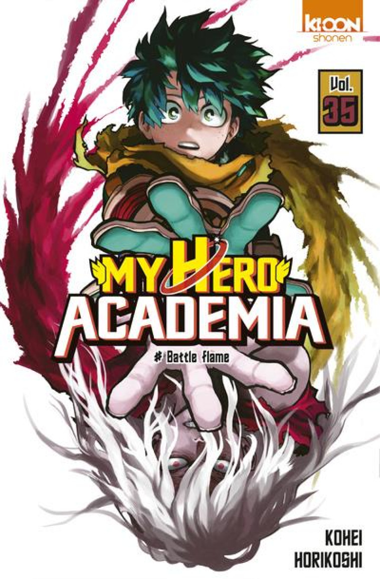 MY HERO ACADEMIA T.35 : BATTLE FLAME - HORIKOSHI, KOHEI  - KI-OON