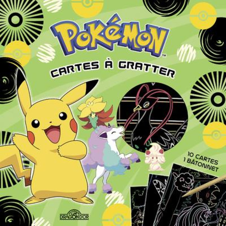 POKEMON  -  PIKACHU A GALAR : CARTES A GRATTER - THE POKEMON COMPANY - NC