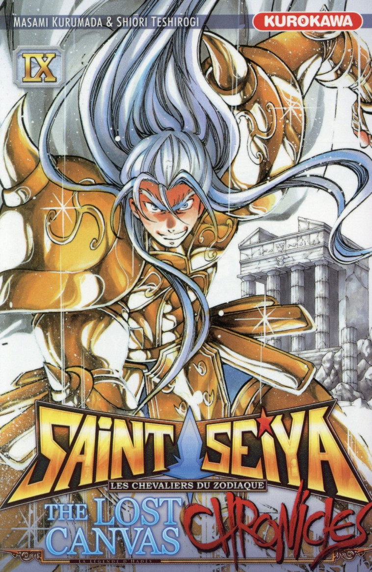 SAINT SEIYA - THE LOST CANVAS  -  CHRONICLES T.9 - Teshirogi Shiori - Kurokawa