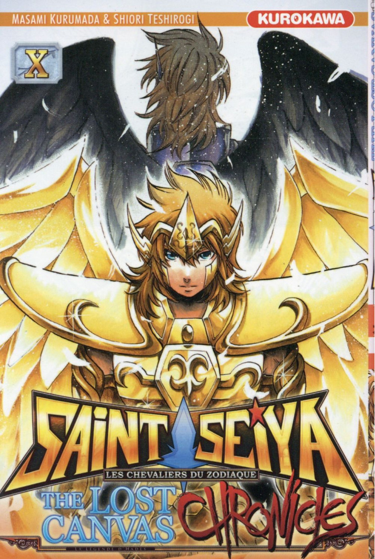 SAINT SEIYA - THE LOST CANVAS  -  CHRONICLES T.10 - Teshirogi Shiori - Kurokawa