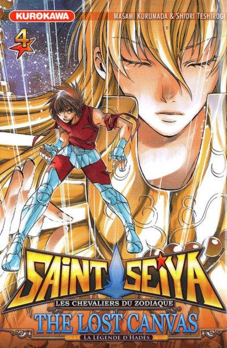 SAINT SEIYA - THE LOST CANVAS  -  LA LEGENDE D'HADES T.4 - KURUMADA, MASAMI  - KUROKAWA