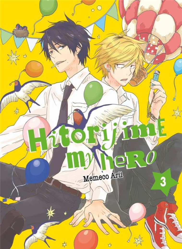 HITORIJIME MY HERO T.3 - MEMEKO ARII - BOY S LOVE