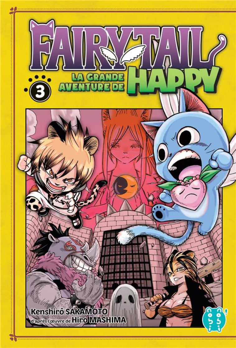 FAIRY TAIL - LA GRANDE AVENTURE DE HAPPY T.3 - SAKAMOTO, KENSHIRO - NOBI NOBI