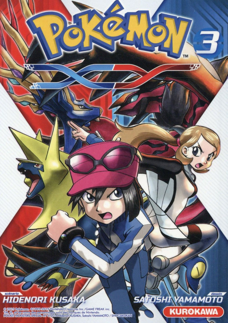 POKEMON - LA SERIE XY T.3 - Kusaka Hidenori - Kurokawa