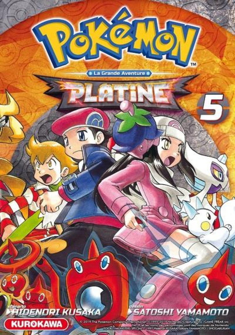 POKEMON  -  LA GRANDE AVENTURE - DIAMANT PERLE PLATINE T.5 - KUSAKA, HIDENORI  - KUROKAWA