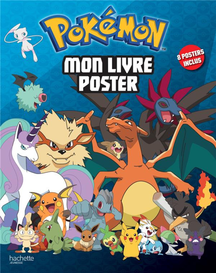 POKEMON : MON LIVRE POSTER - COLLECTIF - NC