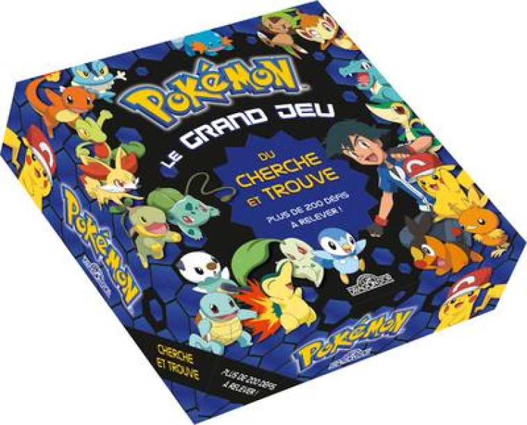 POKEMON : LE GRAND JEU DU CHERCHE ET TROUVE - COLLECTIF - Livres du Dragon d'or