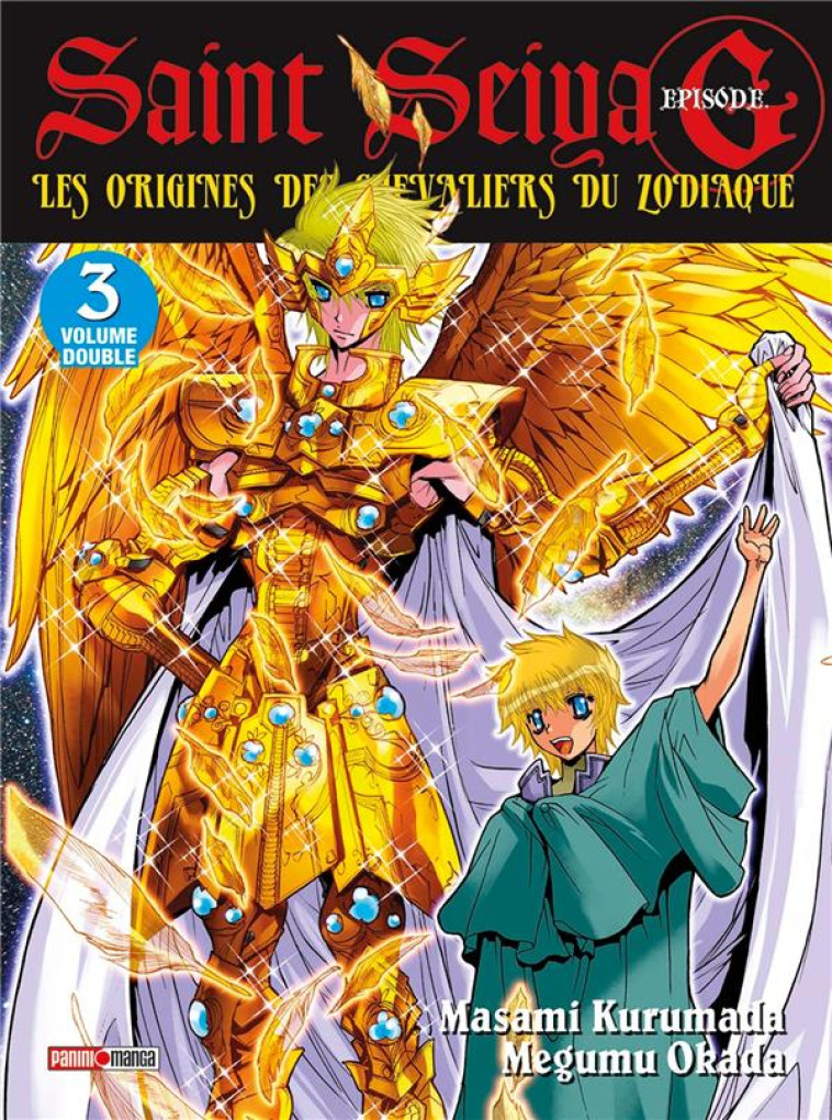 SAINT SEIYA - EPISODE G - EDITION DOUBLE T.3 - Okada Megumu - Panini manga