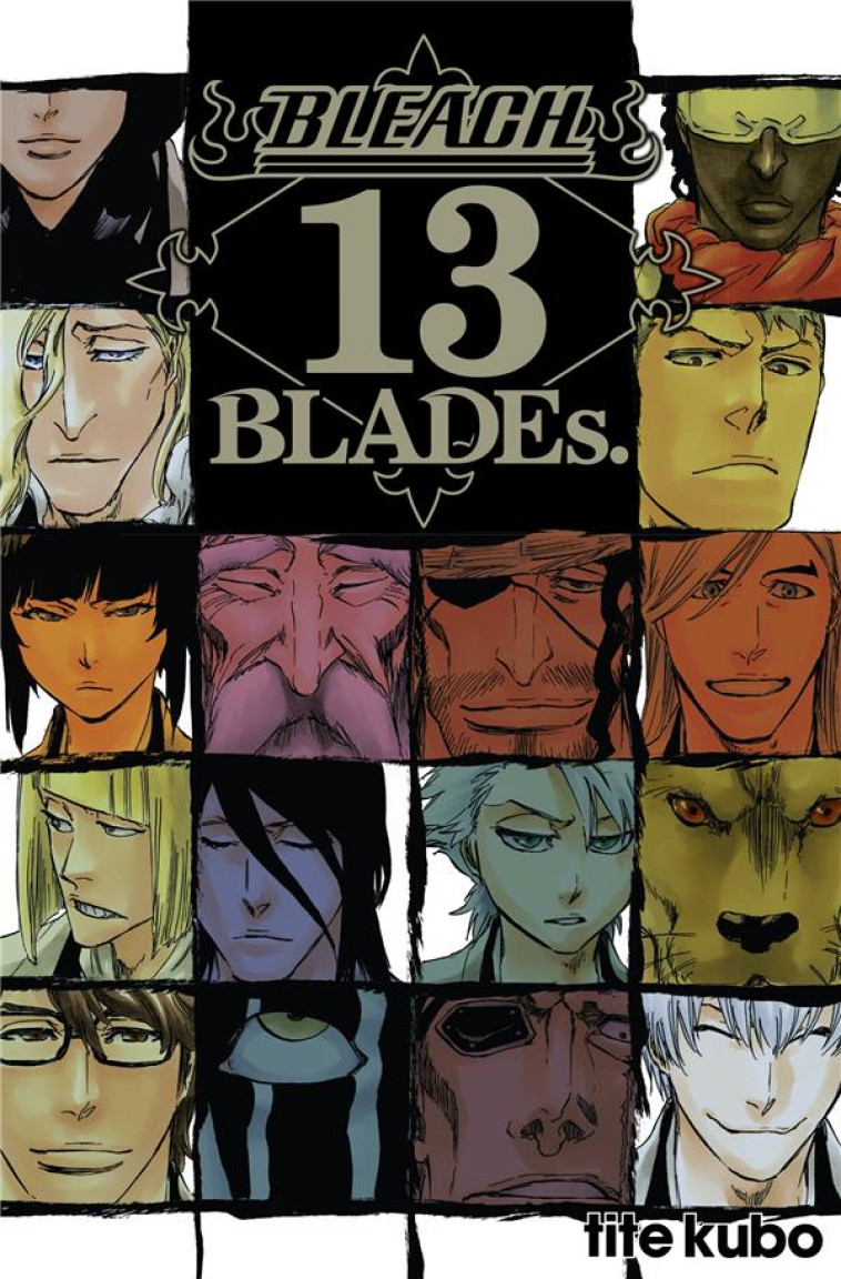 BLEACH DATA BOOK - 13TH BLADES - KUBO - GLENAT