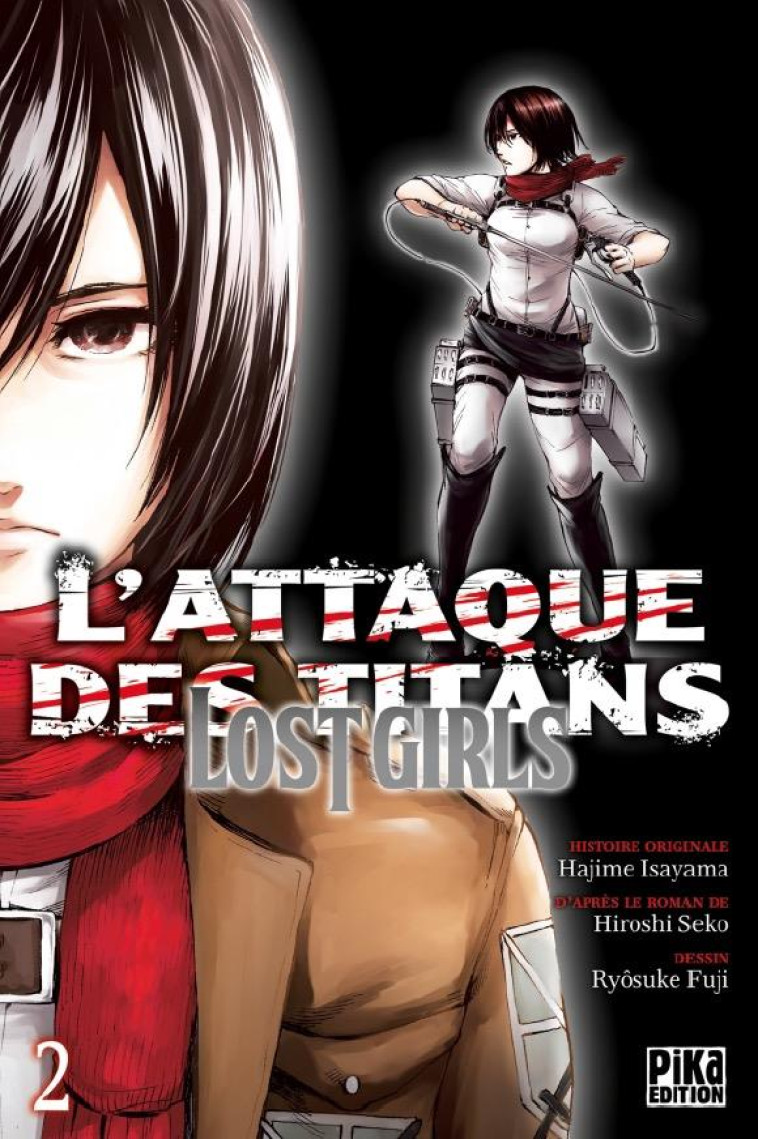 L'ATTAQUE DES TITANS - LOST GIRLS T02 - Seko Hiroshi - Pika