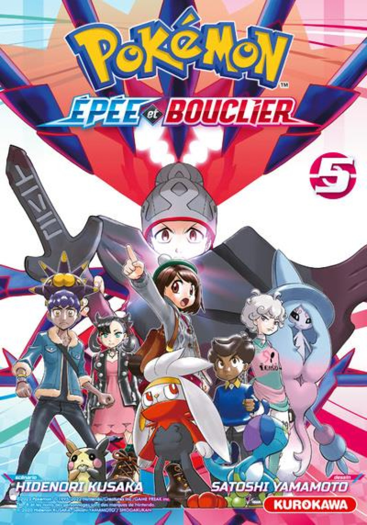 POKEMON EPEE ET BOUCLIER - TOME 5 - VOL05 - KUSAKA/YAMAMOTO - 48H BD