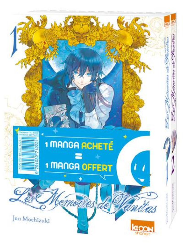 PACK OFFRE DECOUVERTE LES MEMOIRES DE VANITAS T01 & T02 - MOCHIZUKI JUN - KI-OON