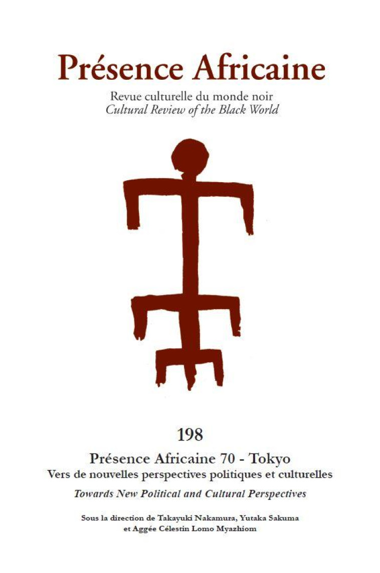 REVUE PRESENCE AFRICAINE N 198 - TOKYO - PRESENCE AFRICAINE 70 - TOKYO - VERS DE NOUVELLES PERSPECTI - NAKAMURA, SAKUMA ED - NC