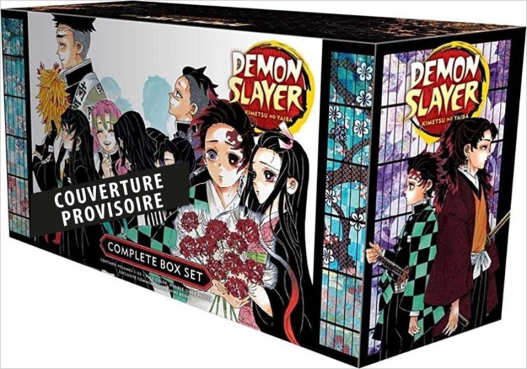 Le Coffret Vide De L'Intégrale De Demon Slayer (Panini Manga