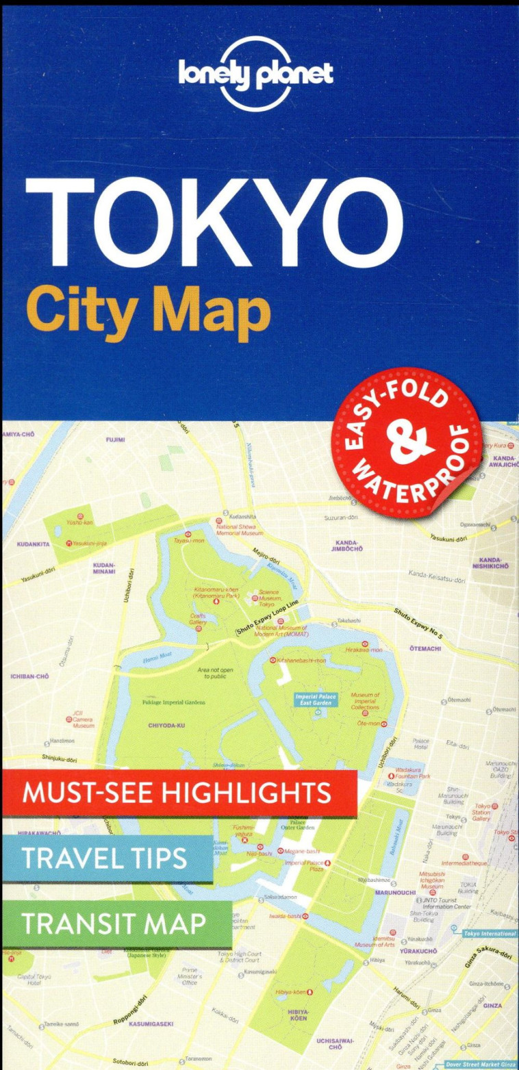 CITY MAP : TOKYO (EDITION 2017) -  COLLECTIF - NC