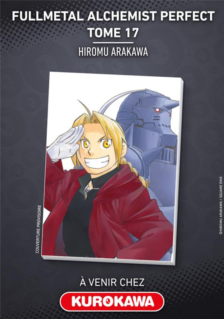 FULLMETAL ALCHEMIST PERFECT - TOME 17 - ARAKAWA, HIROMU - NC