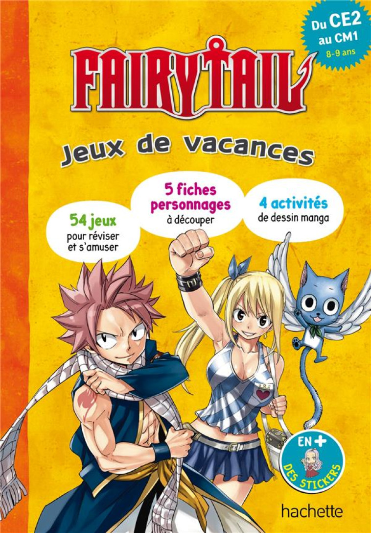 FAIRY TAIL  -  JEUX DE VACANCES  -  DU CE2 AU CM1 - DI VITO, ADELINE - HACHETTE