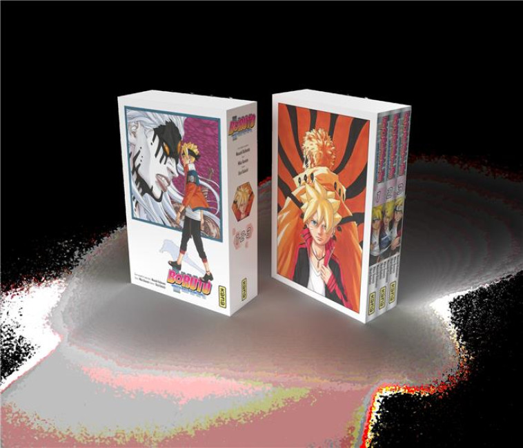 COFFRET BORUTO - NARUTO NEXT GENERATIONS TOME 1 - 2 - 3 - XXX - NC