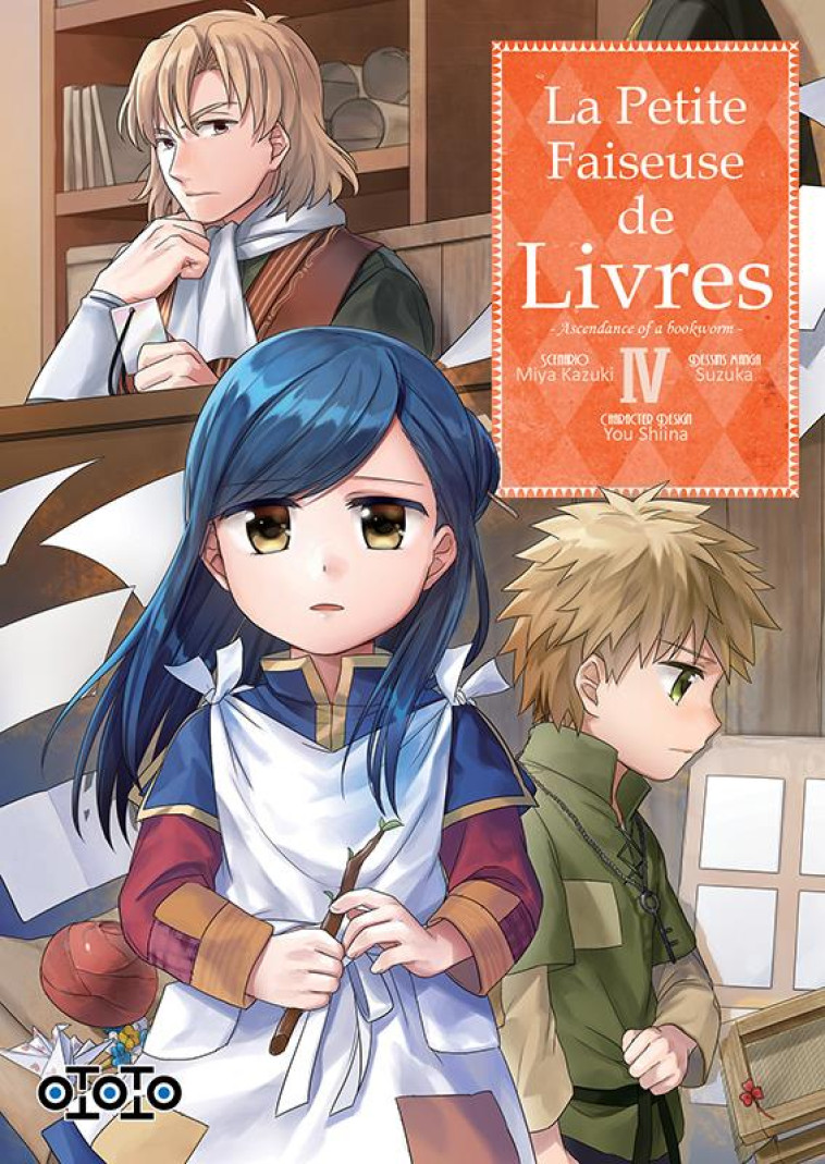 LA PETITE FAISEUSE DE LIVRES TOME 4 - KAZUKI, MIYA  - OTOTO