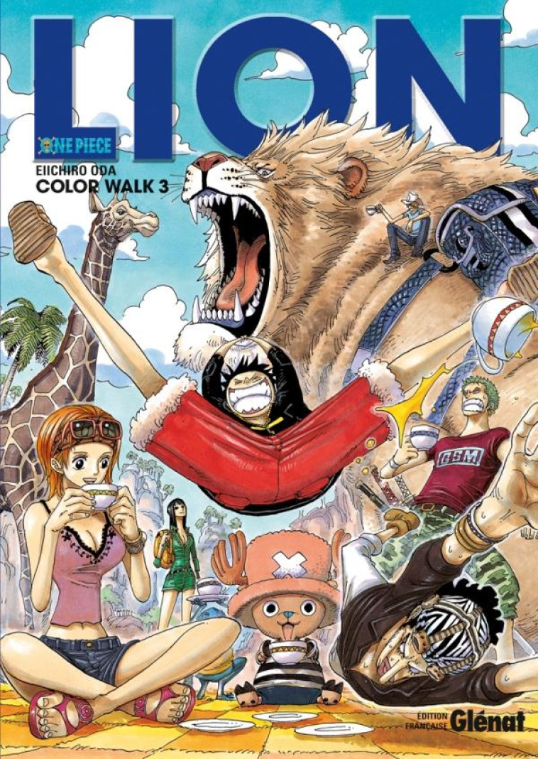 ONE PIECE - COLOR WALK TOME 3 : LION - ODA, EIICHIRO - Glénat