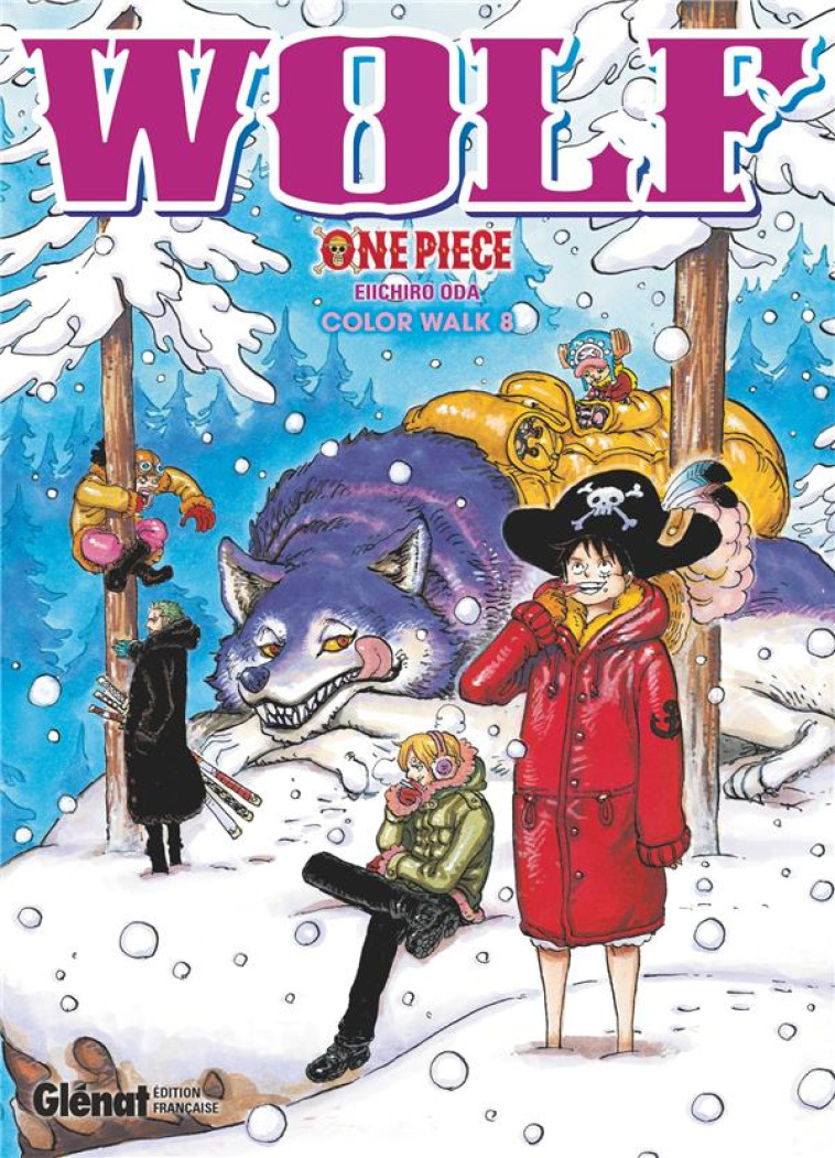 ONE PIECE - COLOR WALK TOME 8 : WOLF - ODA, EIICHIRO - GLENAT