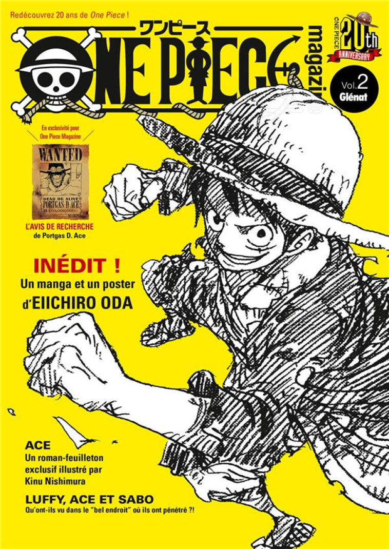 ONE PIECE MAGAZINE N.2 - COLLECTIF - GLENAT