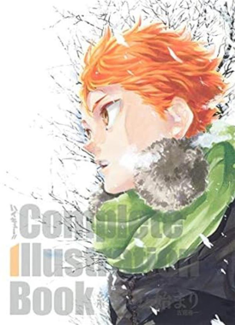 HAIKYU COMPLETE ILLUSTRATIONS ARTBOOK - HARUICHI FURUDATE - KAZE