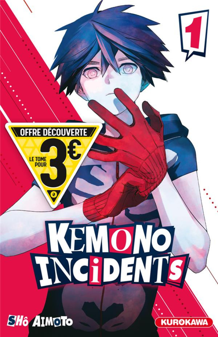 KEMONO INCIDENTS - TOME 1 - AIMOTO SHO - KUROKAWA