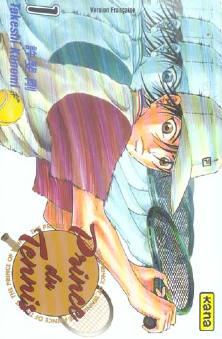 PRINCE DU TENNIS - TOME 1 - TAKESHI KONOMI - DARGAUD