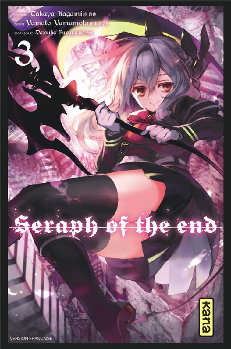 SERAPH OF THE END - TOME 3 - TAKAYA KAGAMI - Kana