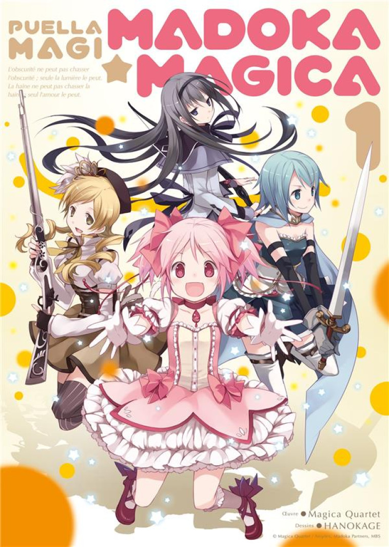 PUELLA MAGI MADOKA MAGICA - TOME 1 - QUARTET MAGICA - MEIAN