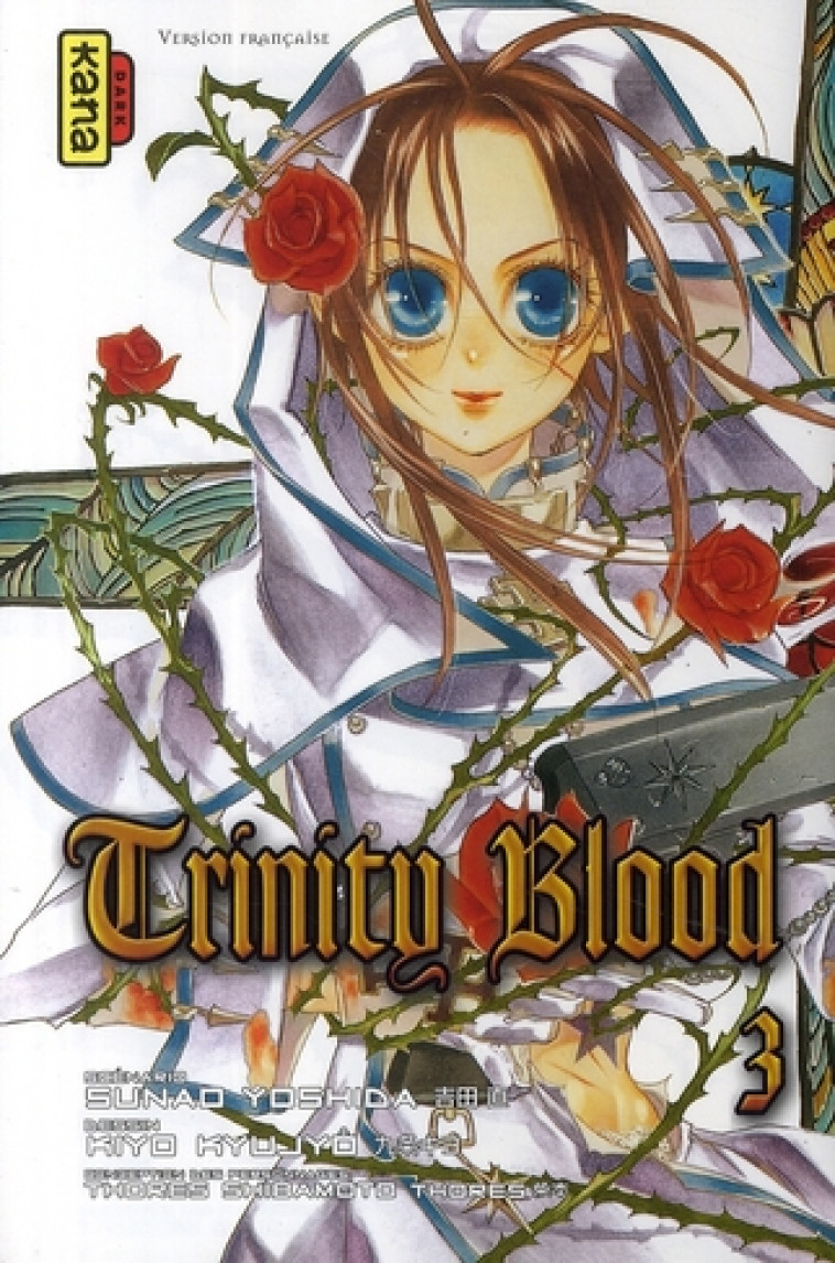 TRINITY BLOOD - TOME 3 - KIYO KYUJO - DARGAUD