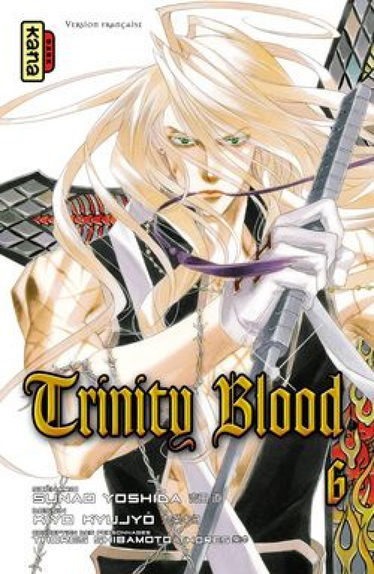 TRINITY BLOOD - TOME 6 - KIYO KYUJO - DARGAUD